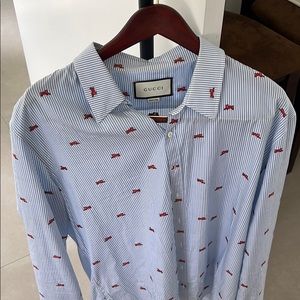 Mens Button down Gucci Shirt